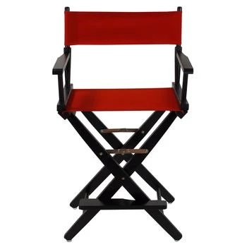 American Trails | Extra-Wide Premium 24"  Directors Chair Black Frame W/Red Color Cover,商家Premium Outlets,价格¥845