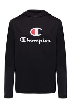 推荐Champion Kids Long Sleeve Hooded Shirt | Lightweight | Boys Clothes | Activewear商品
