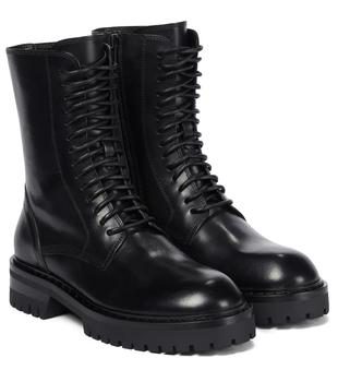 product Alec leather combat boots image