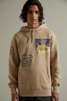 推荐ULTRA GAME Los Angeles Lakers Tattooed Pullover Hoodie Sweatshirt商品
