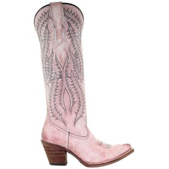 Corral Boots | E1447 Embroidery Round Toe Cowboy Boots商品图片,