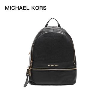 推荐Michael Kors 迈克·科尔斯 MK女包 时尚牛皮双肩包背包 黑色30S5GEZB1L BLACK商品