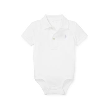 商品Ralph Lauren | Soft Cotton Polo Bodysuit (Infant),商家Zappos,价格¥213图片
