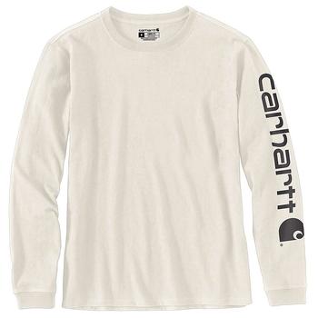 推荐Carhartt Women's WK231 Workwear Sleeve Logo LS T-Shirt商品