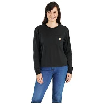 Carhartt | Loose Fit Lightweight Long Sleeve Crew Neck Pocket T-Shirt 