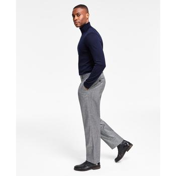 商品Men's Wool Flannel Classic-Fit Suit Pants图片
