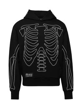 Moose Knuckles | MK x Pleasures Skeleton Graphic Hoodie 独家减免邮费