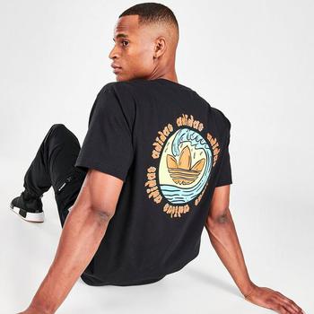 商品Men's adidas Originals Summer Wave Graphic T-Shirt图片