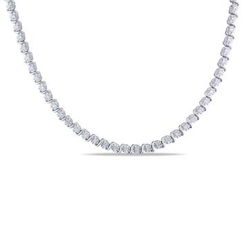 商品Amour 1/2 CT TW Diamond Necklace in Sterling Silver JMS005103图片