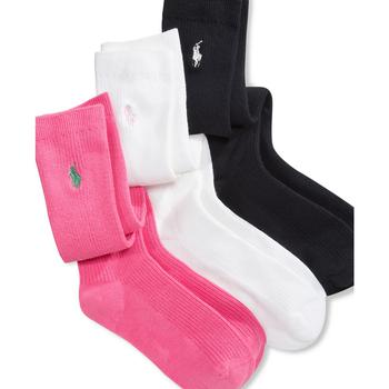 商品Ralph Lauren | 小女童及膝袜三件套,商家Macy's,价格¥132图片