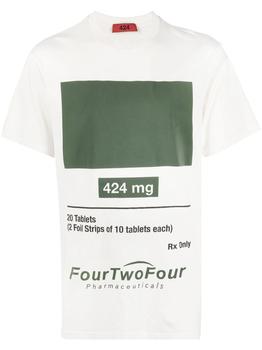 推荐424 - Printed Cotton T-shirt商品
