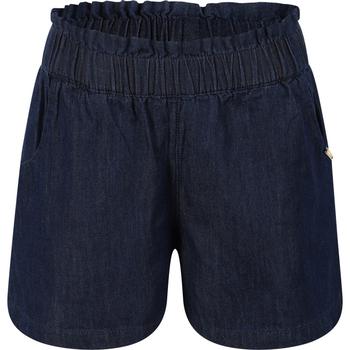 推荐Logo denim shorts in dark blue商品