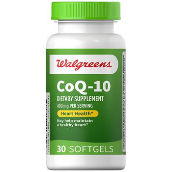 商品Walgreens | CoQ-10 Softgels, 400 mg,商家Walgreens,价格¥179图片