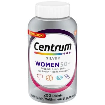 Centrum | 银装女性复合维生素 适用年龄50+,商家Walgreens,价格¥179