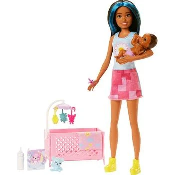 Barbie | Skipper Babysitters, Inc. Dolls and Playset - Brunette,商家Macy's,价格¥133