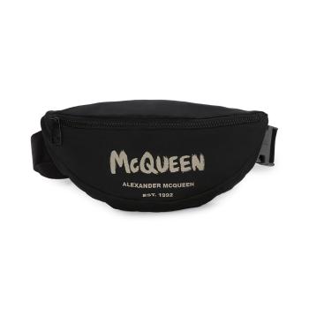 商品Alexander McQueen | ALEXANDER MCQUEEN 黑色男士腰包 683109-1AABW-1073,商家Beyond Chinalux,价格¥2689图片