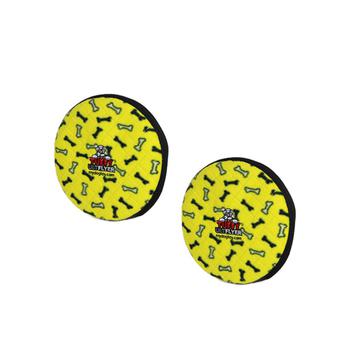 商品Tuffy | Ultimate Flyer Yellow Bone, 2-Pack Dog Toys,商家Macy's,价格¥208图片