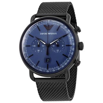 product Emporio Armani Chronograph Quartz Blue Dial Mens Watch AR11201 image