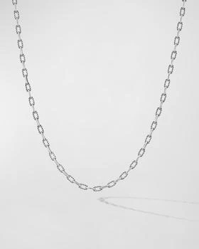 David Yurman | Men's DY Madison Chain Necklace in Silver, 3mm, 24"L,商家Neiman Marcus,价格¥3082