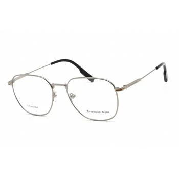 推荐Ermenegildo Zegna Men's Eyeglasses - Matte Dark Nickeltin Metal Frame | EZ5241 007商品