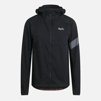 推荐Rapha Men's Trail Lightweight Jacket - Black/Light Grey商品