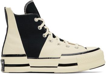 Converse | White & Black Chuck 70 Plus Sneakers商品图片,独家减免邮费