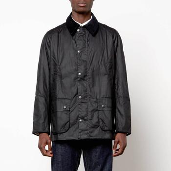 Barbour Heritage Men's Ashby Waxed Jacket - Black,价格$203.71
