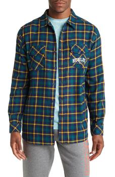 Hurley | Intern Plaid Flannel Button-Up Shirt商品图片,5.9折