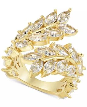 INC International | Gold-Tone Crystal Leaf Ring, Created for Macy's,商家Macy's,价格¥143