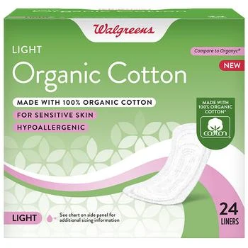 Walgreens | Organic Cotton Panty Liners,商家Walgreens,价格¥45