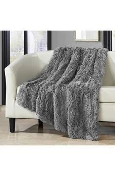 CHIC | Silver Alaska Faux Fur Throw Blanket,商家Nordstrom Rack,价格¥254