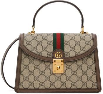 古驰托特包, Gucci | 驼色小号 Ophidia 手提包商品图片 