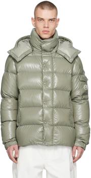 Moncler | Gray Moncler Maya 70 Down Jacket商品图片,独家减免邮费