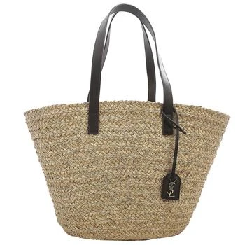 Yves Saint Laurent | Ladies Natural Medium Panier Raffia Bag,商家Jomashop,价格¥7297