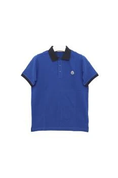 推荐MONCLER 蓝色男童POLO衫 8A00008-8496W-745商品