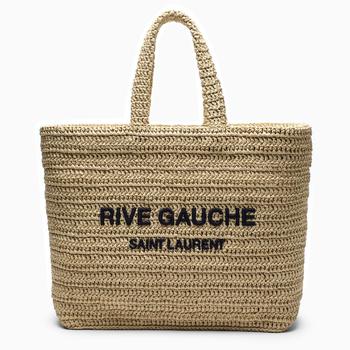 推荐Rive Gauche tote bag in woven textile商品