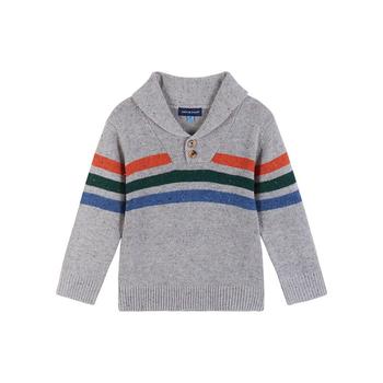 商品Toddler/Child Boys Striped Button Sweater图片