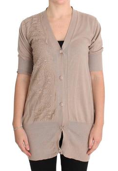 PINK MEMORIES, PINK MEMORIES | PINK MEMORIES  Lace Cotton Cardigan Sweater商品图片 5.3折