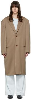 lemaire怎么选, Lemaire | Taupe Wool Trench Coat商品图片 3.6折