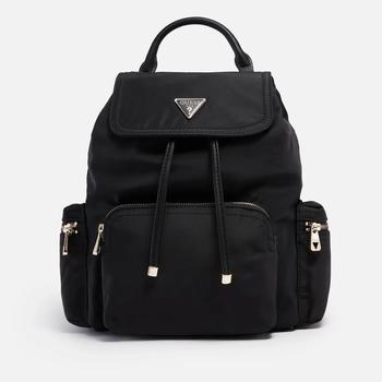 GUESS | Guess Women's Eco Gemma Backpack - Black商品图片,额外6.8折, 额外六八折