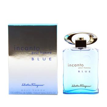 菲拉格慕香水, Salvatore Ferragamo | Incanto Blue By Salvatore Ferragamo- EDT Spray 3.4 OZ商品图片 5.9折