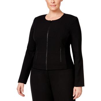 推荐Calvin Klein Womens Plus Professional Slimming Basic Jacket商品