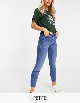 冬装topshop jamie, Topshop | Topshop Petite mid blue Jamie jean商品图片 5.5折