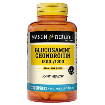 商品Mason Natural | Glucosamine Chondroitin 1500/1200, Double Strength Capsules,商家Walgreens,价格¥259图片