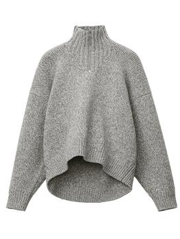 alexander wang卫衣直邮, Alexander Wang | Half-zip Turtleneck Pullover商品图片 