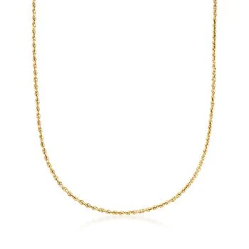Ross-Simons 3.2mm 14kt Yellow Gold Rope Chain Necklace