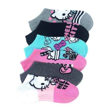 Hello Kitty | Big Girls No Show Socks, Pack of 6,商家Macy's,价格¥105