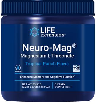 商品Life Extension | Life Extension Neuro-Mag® Magnesium L-Threonate, Tropical Punch (93.35 Grams),商家Life Extension,价格¥221图片