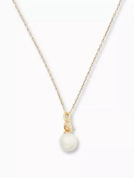 Kate Spade | Pearls Of Wisdom Mini Pendant Necklace,商家Kate Spade Outlet,价格¥235