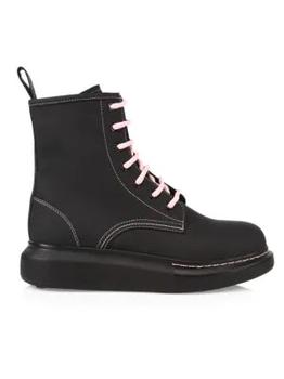 Hybrid Lace-Up Booties,价格$265.99